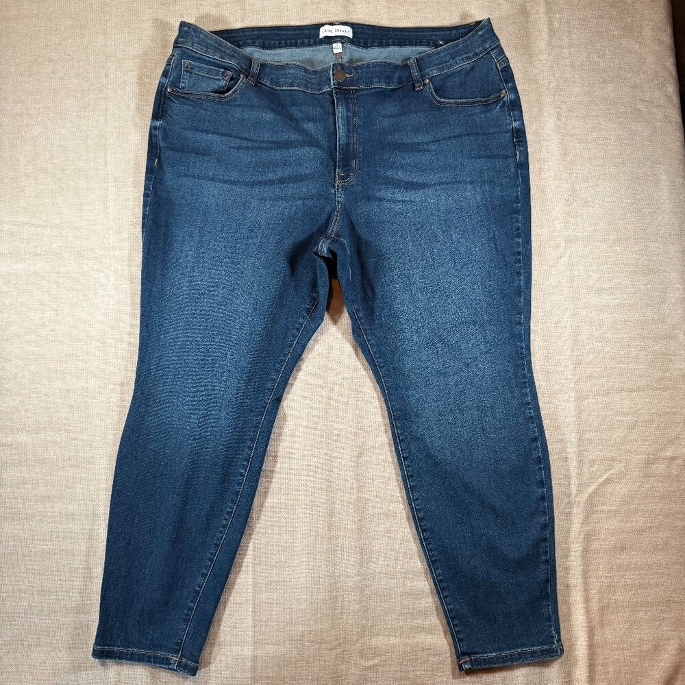 Lane Bryant Flex Magic Waistband Signature Fit Skinny Jeans Mid-Rise Size 24